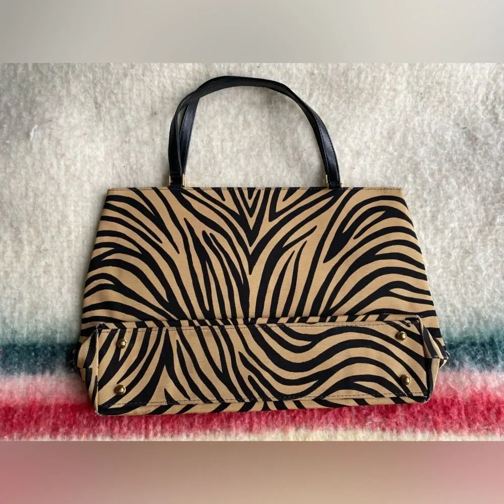 Kate Spade 90s Vintage Animal Print Handbag